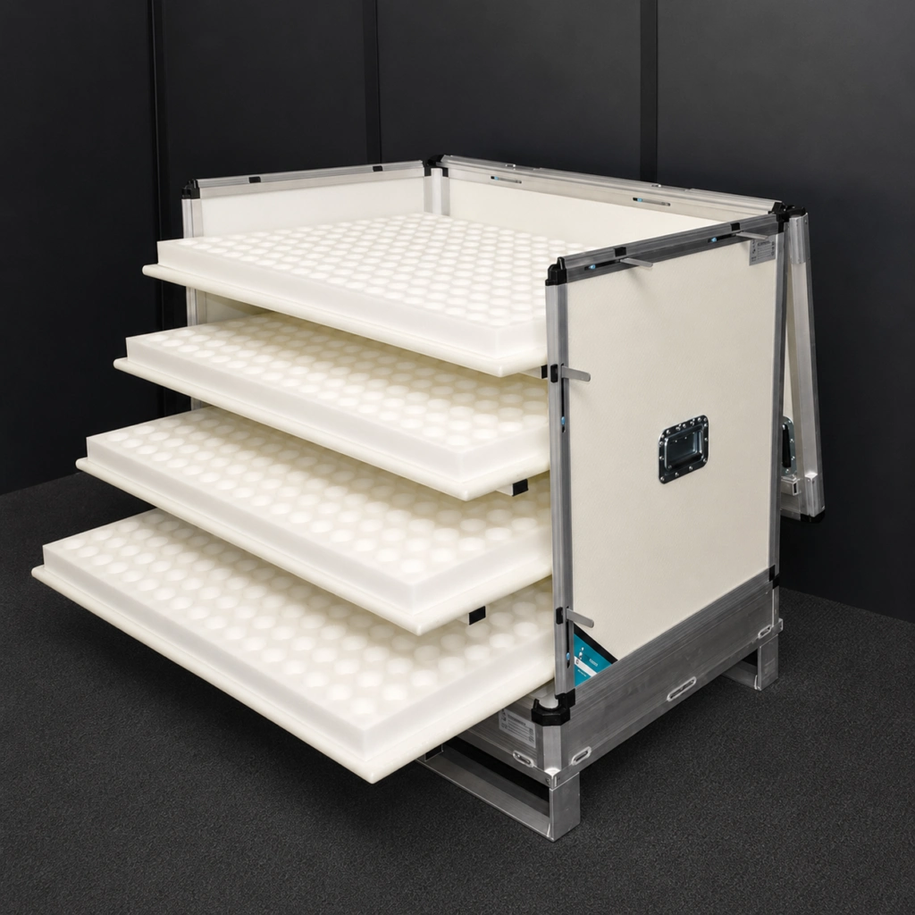 Transportverpackung für die pharmazeutische Industrie